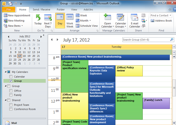 How To Merge Calendars In Outlook Time Table