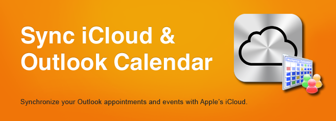 Sync iCloud & Outlook Calendar. Synchronize your Outlook appointments and events with Apple's iCloud.